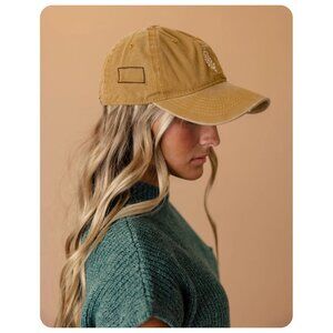 Free People Tan Baseball Cap